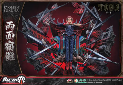【售罄展示追加請私訊客服@toystationtw】咒術迴戰2 A系列 兩面宿儺 X ThreeArtisan(TA) 正版授權2