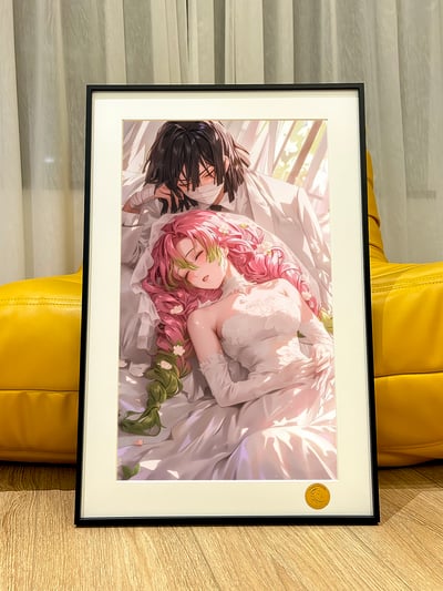 【預購】鬼滅之刃 無限城篇《蛇戀婚紗》動漫裝飾畫 X 星空工作室3