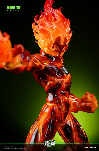 【預購】Ben 10 火焰人Heatblast&鑽石戰神Diamondhead X 駭客工作室12