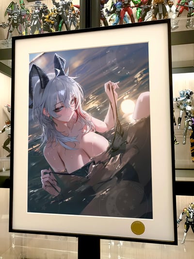 【預購】鳴潮《水之讚妮》動漫裝飾畫 X 星空工作室2