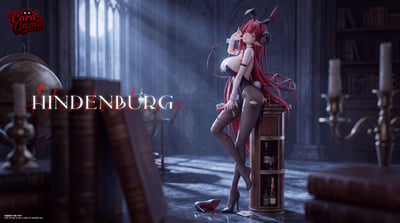【預購】碧藍航線 雙比例 兔女郎興登堡 X Cardgame工作室3