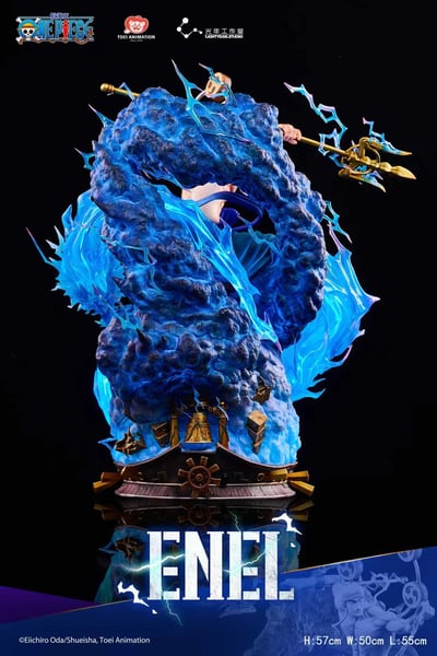 【預購】海賊王 雷神收藏級雕像《ENEL》X 光年工作室 正版授權2