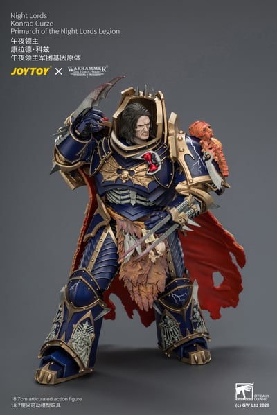 【預購】午夜領主 康拉德·科茲 午夜領主軍團基因原體 JT04674 X JOYTOY2