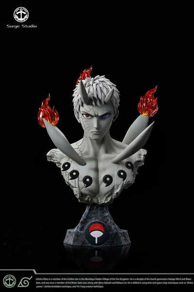 【現貨秒發】火影忍者 六道帶土胸像 X 巨浪模玩2