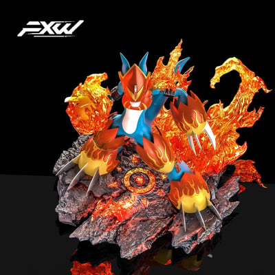 【代購】數碼寶貝 第二彈 烈焰獸 X FXW2