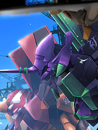 【預購】Eva《機甲庫》動漫裝飾畫 X 星空工作室6