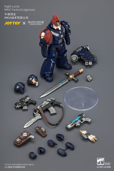 【售罄展示追加請私訊客服@toystationtw】午夜領主 MKVI戰術軍團士兵 X JOYTOY12