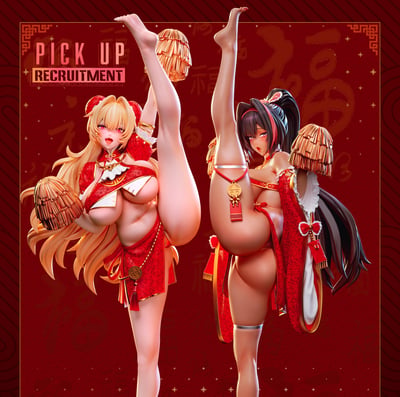 【預購】勝利女神：妮姬 啦啦隊姐妹花 貝伊&克雷 X AstralSpirit星靈1