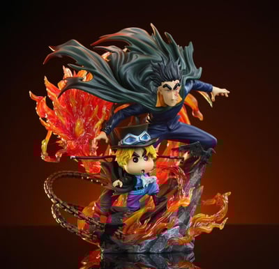 【預購】海賊王+蠟筆小新 三兄弟共鳴系列 小新cos薩博 X 棉花堂工作室1