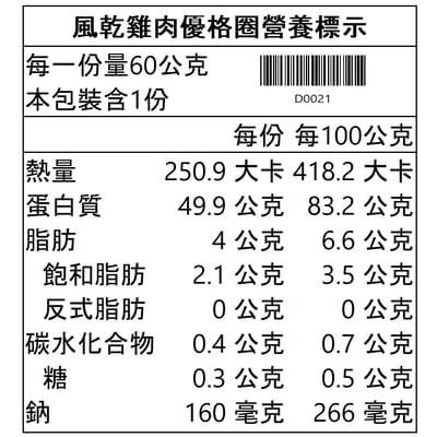 風乾雞肉優格圈5