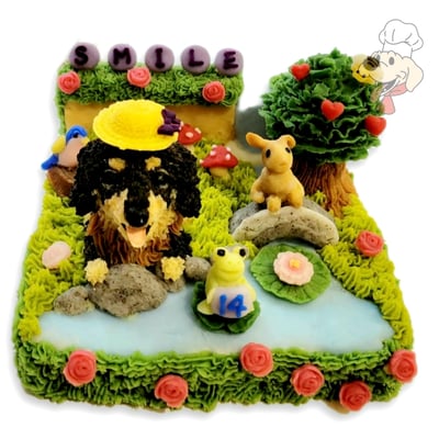 鮮食場景主題蛋糕2