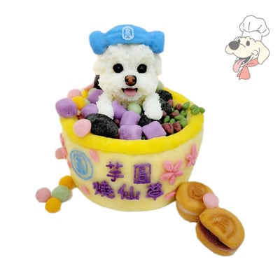 鮮食桶子造型蛋糕6