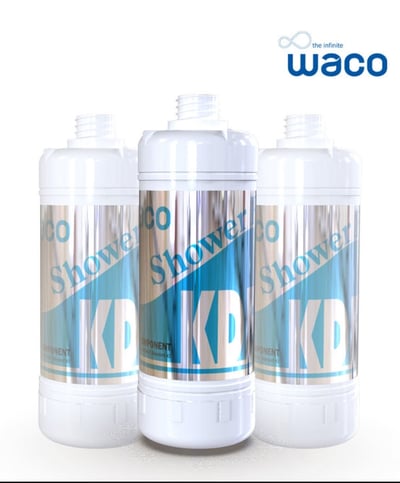 WACO KDF護膚淋浴過濾濾芯【活性炭+KDF】有效除氯 除臭 除鏽 護髮 護膚 細菌 除鐵 除重金屬1