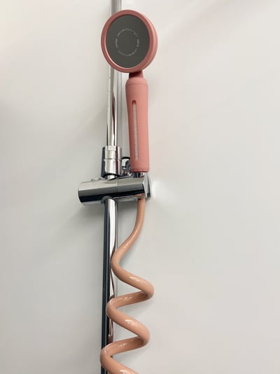 (限量特惠)SF-580 開花系列淨水蓮蓬頭+捲捲美型淋浴軟管3m(組)3