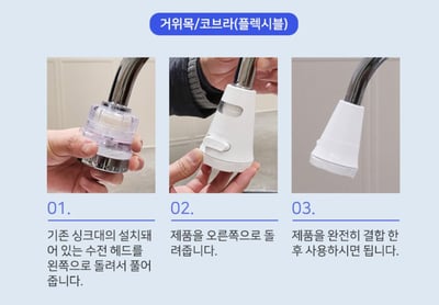 SF-7000 第二代廚房過濾器(白色_固定型)4