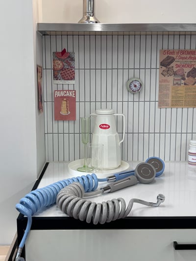 (限量特惠)SF-580 開花系列淨水蓮蓬頭+捲捲美型淋浴軟管3m(組)4