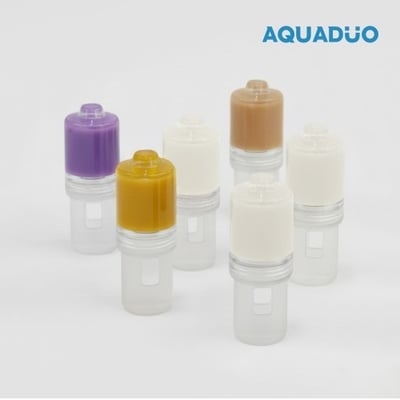 AQUADUO 第二代一體式旅行用蓮蓬頭_替換濾芯1