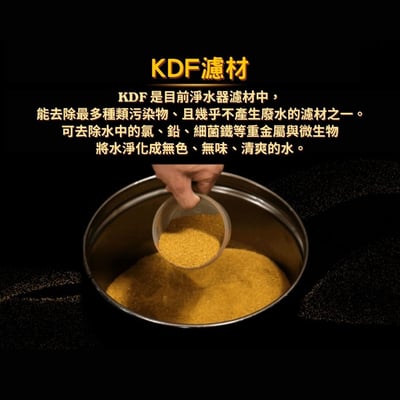 WACO KDF護膚淋浴過濾濾芯【活性炭+KDF】有效除氯 除臭 除鏽 護髮 護膚 細菌 除鐵 除重金屬7
