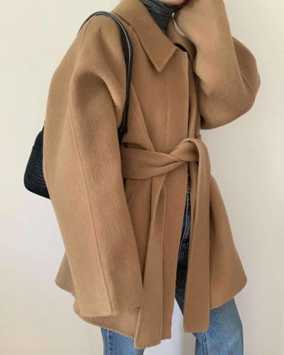 設計師100%羊毛大衣 ( 少量現貨 )4