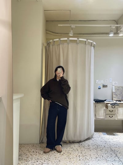 微絨原色丹寧褲 ( 少量現貨 )7