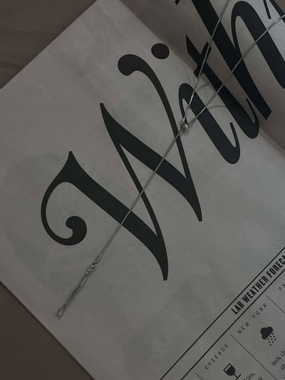 長墜飾銀珠調節長鍊 ( 少量現貨 )1