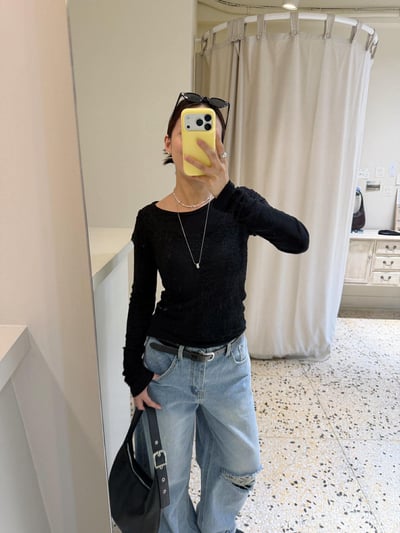 細緻蕾絲兩件式上衣 ( 3色 )21