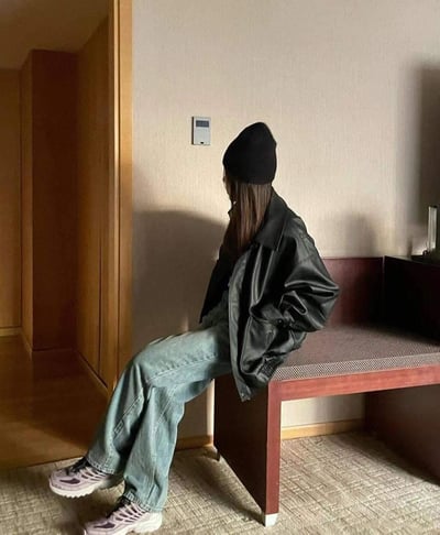 入秋經典皮夾克 ( 2色 )16