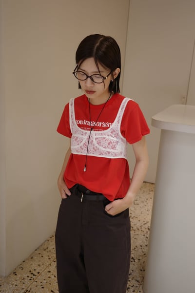 可愛字母短TEE ( 3色 )4