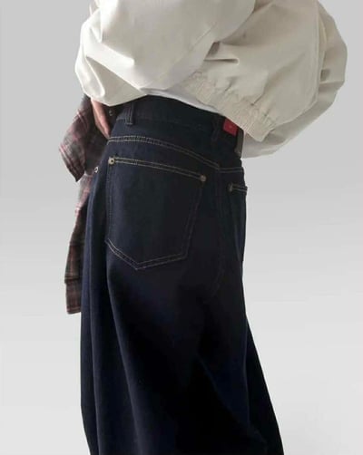 微絨原色丹寧褲 ( 少量現貨 )12