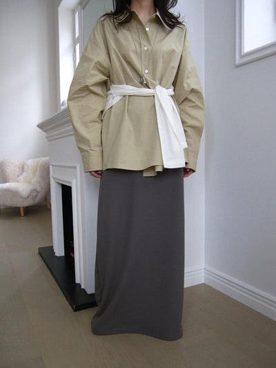 極親膚滑料舒服長裙 ( 2色 )15