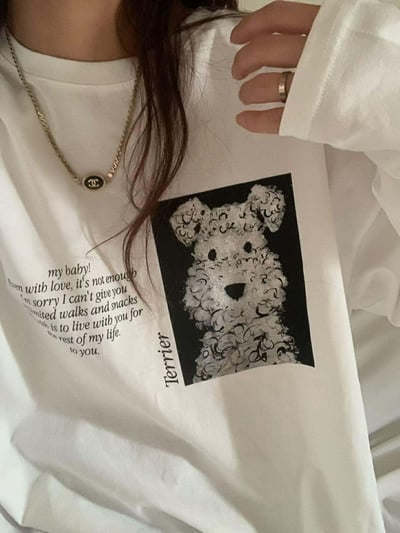 可愛萌狗TEE ( 2色 / 少量現貨 )3