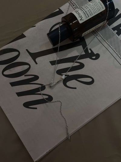 不規則珍珠調節項鍊5