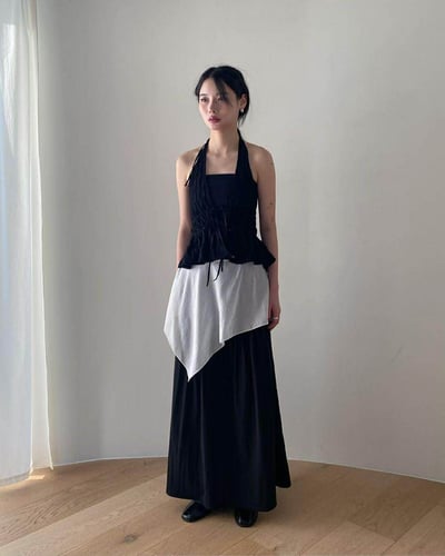 泡泡紗繞頸背心 ( 2色 )5