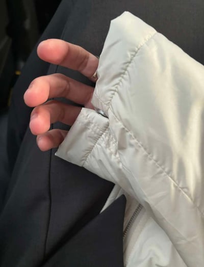 可束素面鋪棉外套 ( 2色 )9