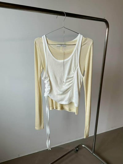 天絲長袖上衣 ( 6色 )21