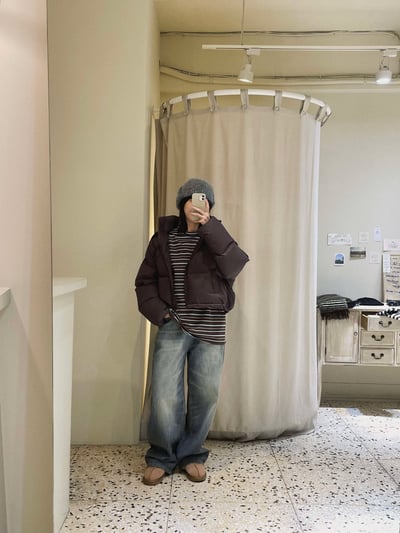 配色條紋TEE ( 2色 )10