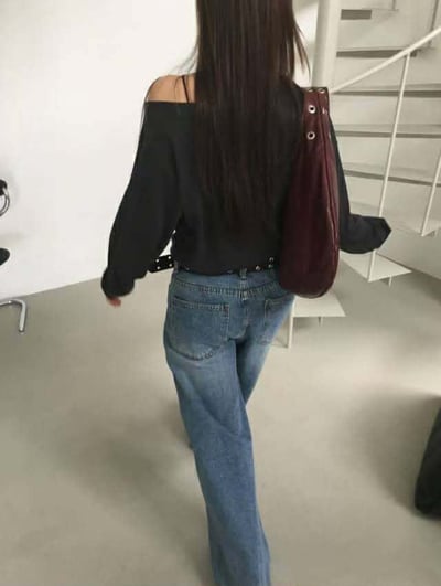 露肩縮袖上衣 ( 3色 / 少量現貨 )19