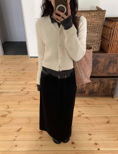 褲耳造型棉裙 ( 2色 / 少量現貨 )4