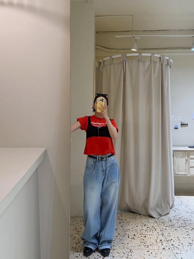 可愛字母短TEE ( 3色 )5