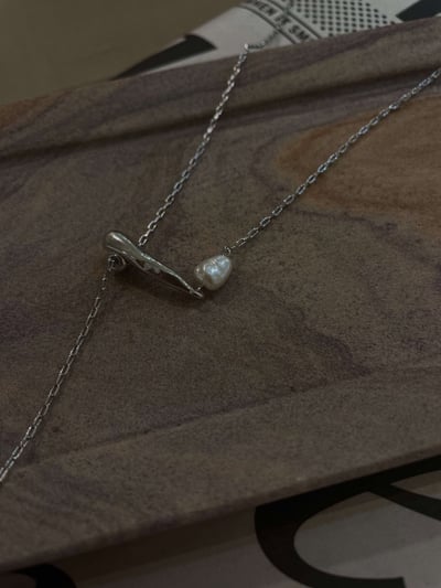 不規則珍珠調節項鍊6