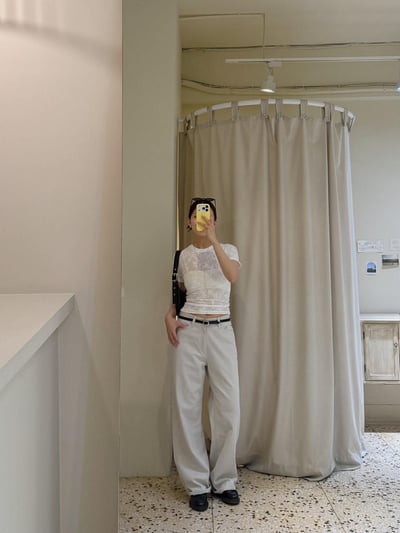 極簡無孔洞牛皮皮帶5