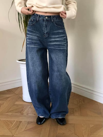 刷痕感丹寧褲 ( 3色 )17