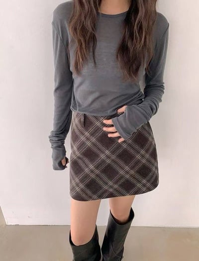 舒服指套設計打底衣 ( 6色 )12