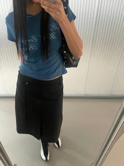 時髦感附帶中裙 ( 現貨 )4