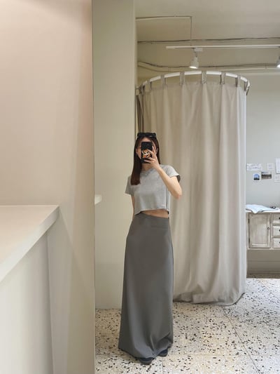 極親膚滑料舒服長裙 ( 2色 )5