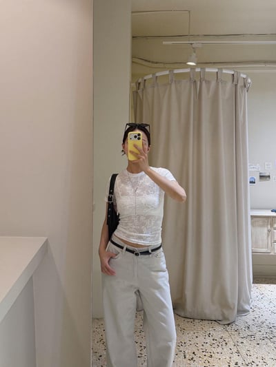 極簡無孔洞牛皮皮帶3