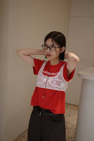 可愛字母短TEE ( 3色 )5
