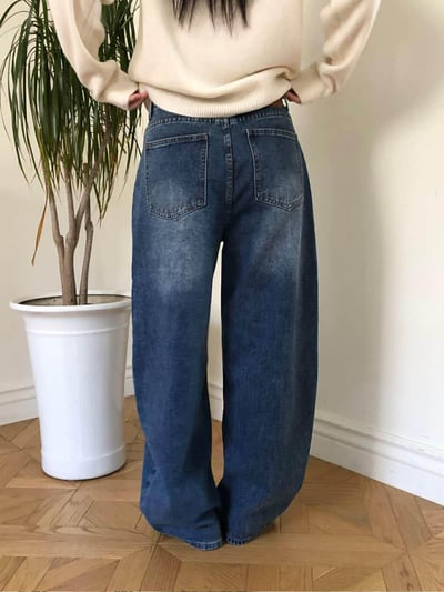 刷痕感丹寧褲 ( 3色 )20