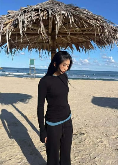 舒服指套設計打底衣 ( 6色 )6