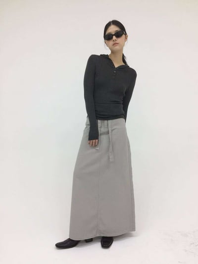 排釦連帽針織上衣 ( 3色 / 少量現貨 )16